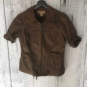 Olive green jacket